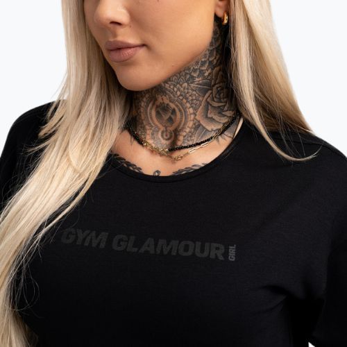Koszulka treningowa damska Gym Glamour V black