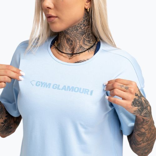 Koszulka treningowa damska Gym Glamour V blue