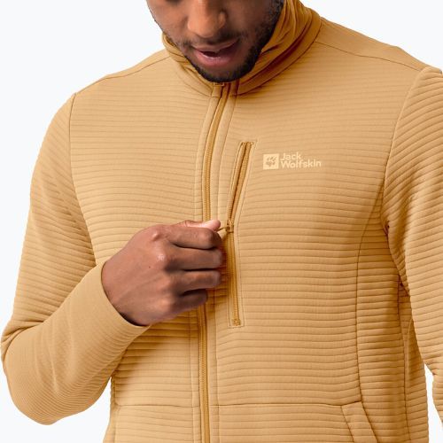 Bluza trekkingowa męska Jack Wolfskin Modesto honey yellow