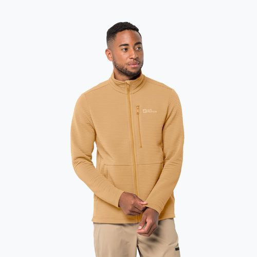 Bluza trekkingowa męska Jack Wolfskin Modesto honey yellow