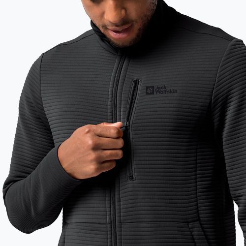 Bluza trekkingowa męska Jack Wolfskin Modesto black