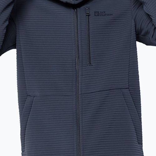 Bluza trekkingowa męska Jack Wolfskin Modesto Hooded night blue