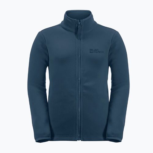 Bluza polarowa dziecięca Jack Wolfskin Taunus dark sea