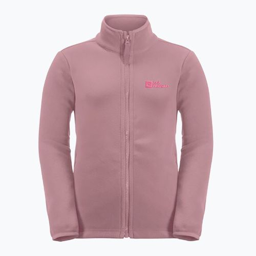 Bluza polarowa dziecięca Jack Wolfskin Taunus ash mauve