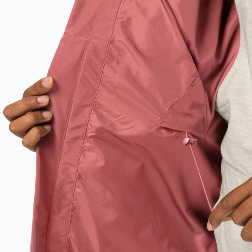 Płaszcz przeciwdeszczowy damski Jack Wolfskin Dakar Parka faded rose