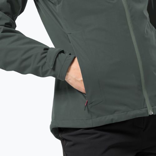 Kurtka przeciwdeszczowa damska Jack Wolfskin Highest Peak slate green