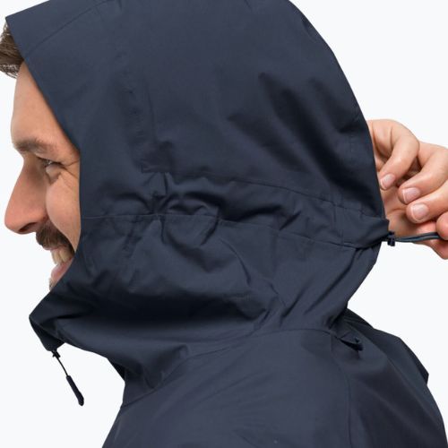 Kurtka przeciwdeszczowa męska Jack Wolfskin Elsberg 2.5L night blue