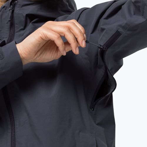 Kurtka przeciwdeszczowa damska Jack Wolfskin Elsberg 2.5L graphite