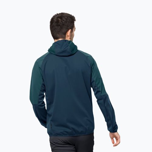 Kurtka softshell męska Jack Wolfskin Feldberg Hoody dark sea