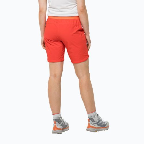 Spodenki trekkingowe damskie Jack Wolfskin Hilltop Trail tango orange