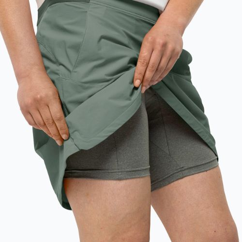 Spódnica trekkingowa Jack Wolfskin Hilltop Trail picnic green