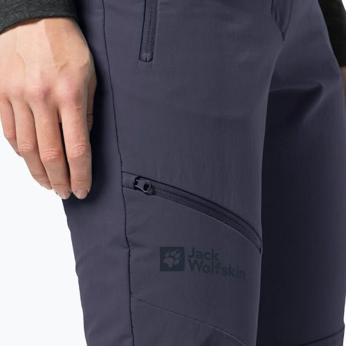 Spodnie softshell damskie Jack Wolfskin Holdsteig graphite