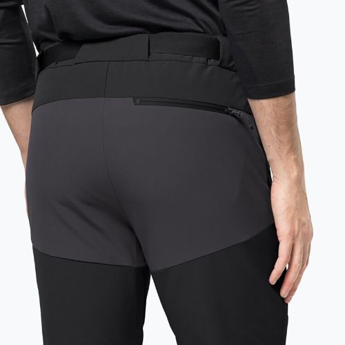 Spodnie softshell męskie Jack Wolfskin Ziegspitz black
