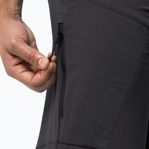 Spodnie softshell męskie Jack Wolfskin Glastal black