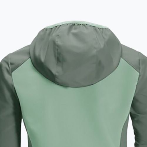 Kurtka softshell dziecięca Jack Wolfskin Turbulence granite green