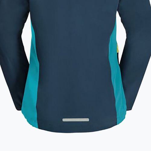 Kurtka przeciwdeszczowa dziecięca Jack Wolfskin Active Hike dark sea