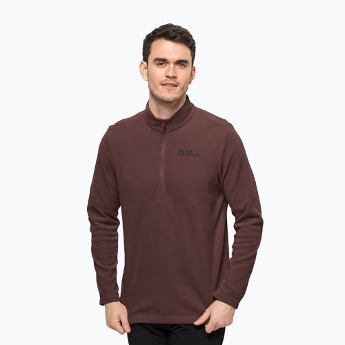 Bluza trekkingowa męska Jack Wolfskin Taunus HZ atacama red