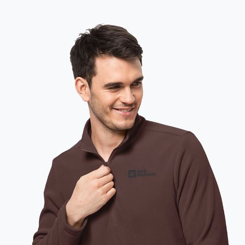 Bluza trekkingowa męska Jack Wolfskin Taunus HZ atacama red