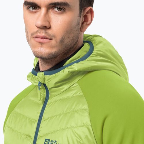 Kurtka hybrydowa męska Jack Wolfskin Routeburn Pro Hybrid fresh green