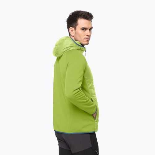 Kurtka hybrydowa męska Jack Wolfskin Routeburn Pro Hybrid fresh green