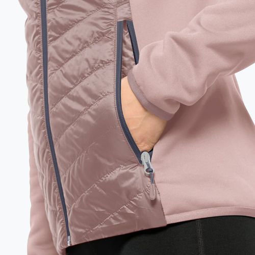 Kurtka hybrydowa damska Jack Wolfskin Routeburn Pro Hybrid rose smoke