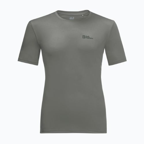Koszulka trekkingowa męska Jack Wolfskin Tech gecko green