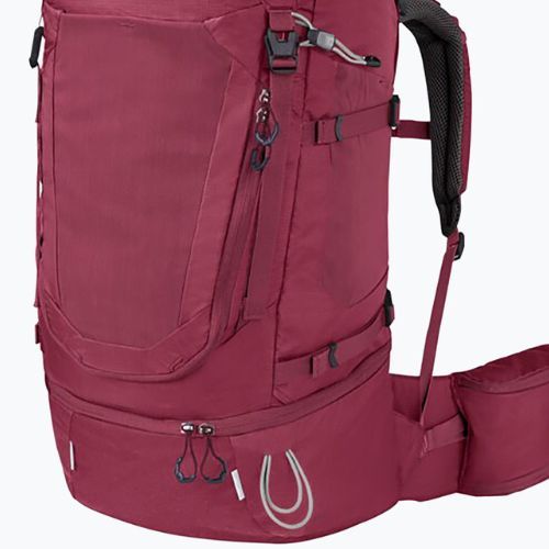 Plecak trekkingowy damski Jack Wolfskin Highland Trail 50 + 5 l sangria red