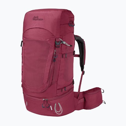 Plecak trekkingowy damski Jack Wolfskin Highland Trail 50 + 5 l sangria red