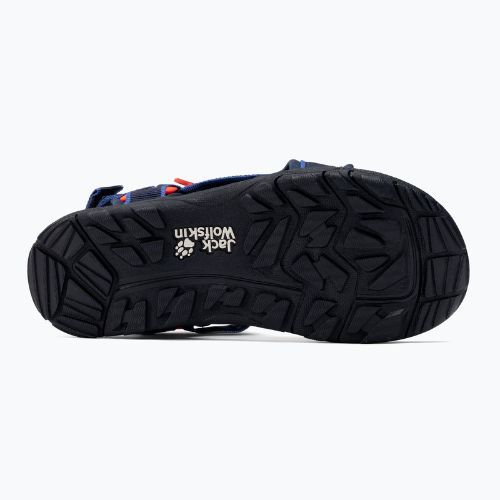 Sandały dziecięce Jack Wolfskin Seven Seas 3 blue/red