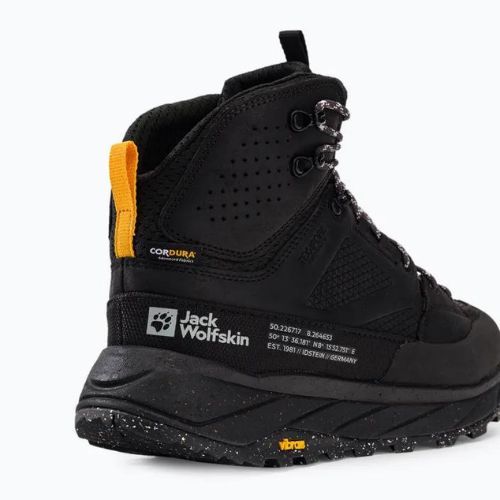 Buty trekkingowe męskie Jack Wolfskin Terraquest Texapore Mid black