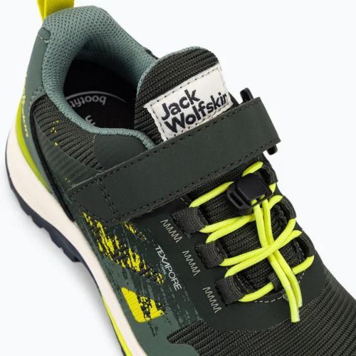 Buty dziecięce Jack Wolfskin Vili Hiker Texapore Low slate green