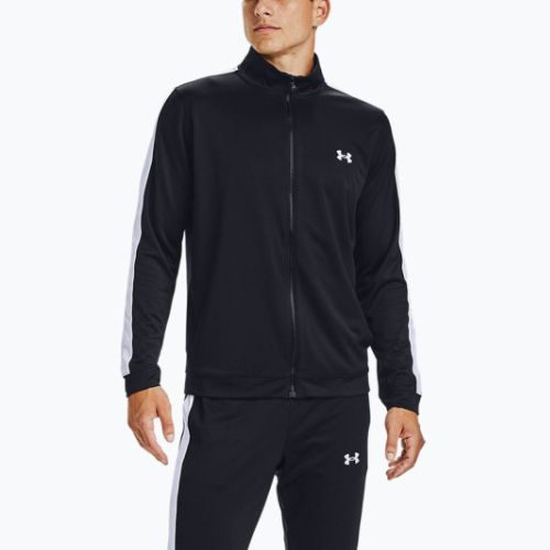 Dres męski Under Armour UA Knit Track Suit black/white