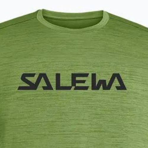 Koszulka trekkingowa męska Salewa Puez Hybrid 2 Dry yucca melange