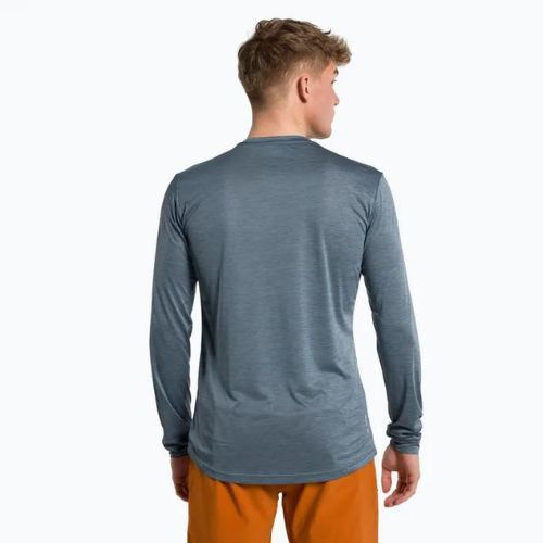 Longsleeve trekkingowy męski Salewa Puez Melange Dry java blue melange