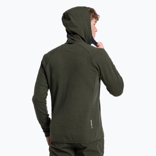 Bluza trekkingowa męska Salewa Lavaredo Hemp Hooded dark olive