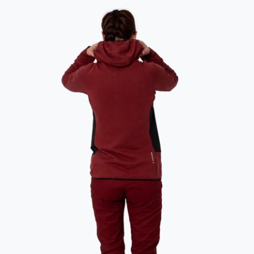 Bluza trekkingowa damska Salewa Lavaredo Hemp Hooded syrah