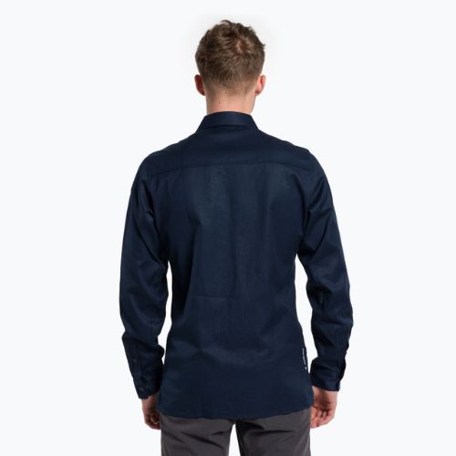 Koszula męska Salewa Fanes Hemp navy blazer
