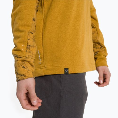 Bluza trekkingowa męska Salewa Lavaredo Hemp Pullover golden brown