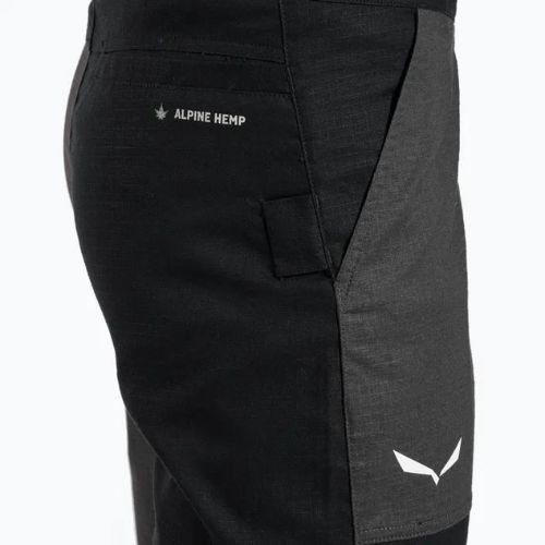 Spodenki wspinaczkowe męskie Salewa Lavaredo Hemp Ripstop black out