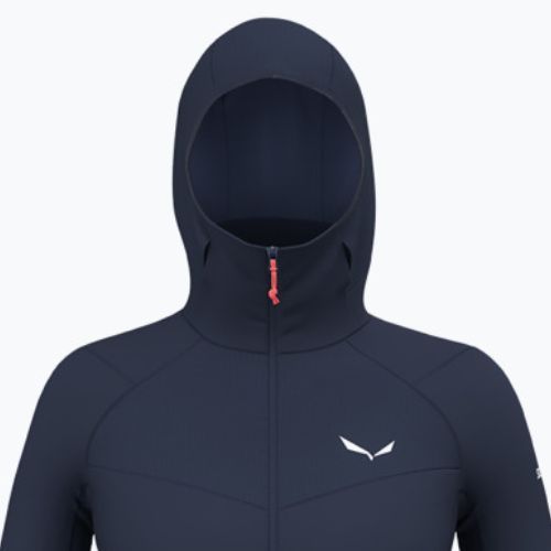 Bluza trekkingowa damska Salewa Agner PL Hooded navy blazer