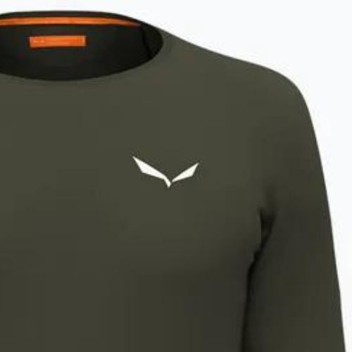 Longsleeve trekkingowy męski Salewa Pedroc Dry dark olive