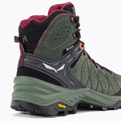 Buty trekkingowe damskie Salewa Alp Trainer 2 Mid GTX duck green/rhododendon