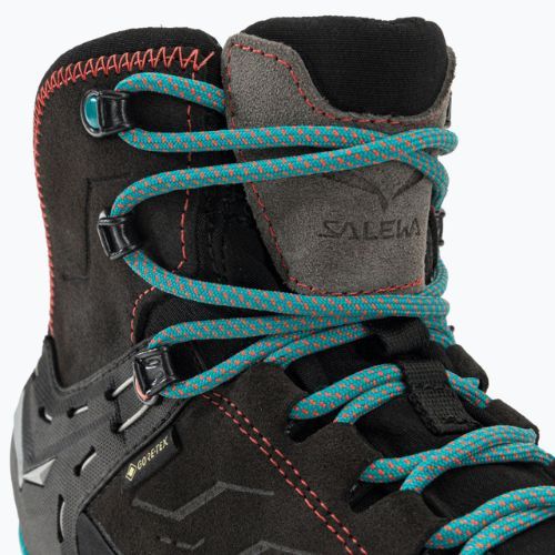 Buty trekkingowe damskie Salewa MTN Trainer Mid GTX magnet/viridian green