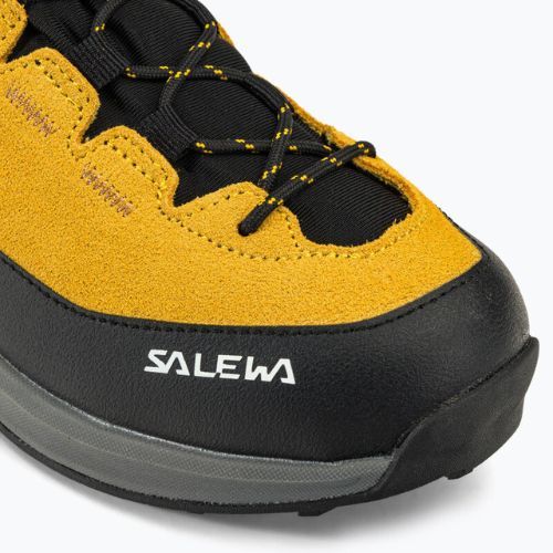 Buty trekkingowe dziecięce Salewa MTN Trainer 2 Mid PTX gold/gold