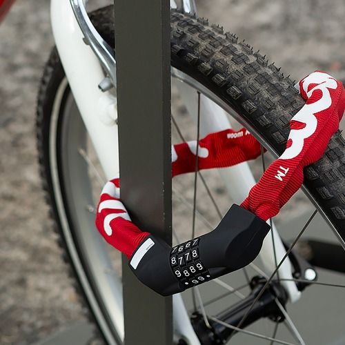 Zapięcie rowerowe woom Lokki red