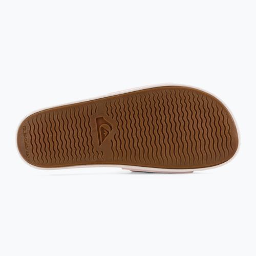 Klapki męskie Quiksilver Rivi Wordmark Slide white/blue/blue