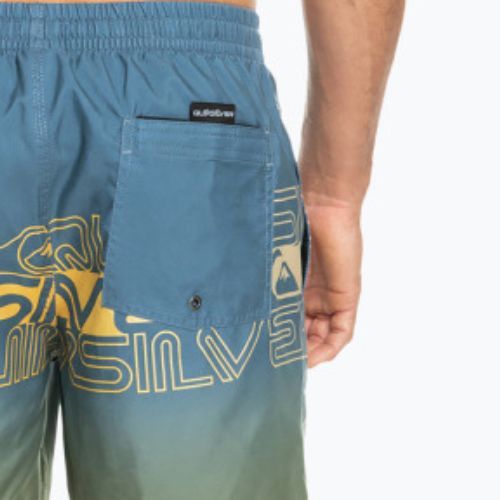 Szorty kąpielowe męskie Quiksilver Everyday Wordblock Volley 17" bering sea