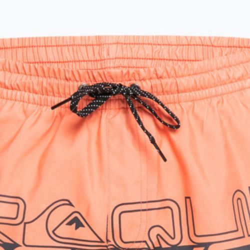 Szorty kąpielowe męskie Quiksilver Everyday Wordblock Volley 17" fresh salmon
