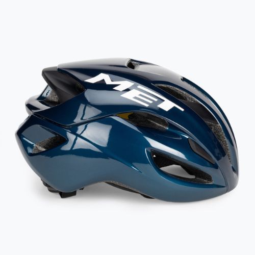 Kask rowerowy MET Rivale II Mips blue matt glossy