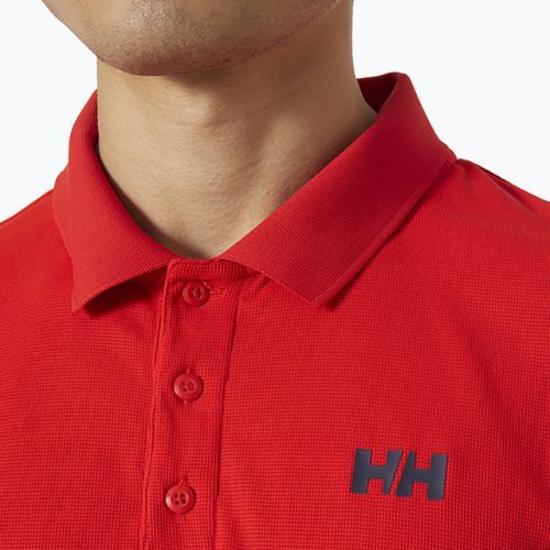 Koszulka polo męska Helly Hansen Ocean Polo alert red